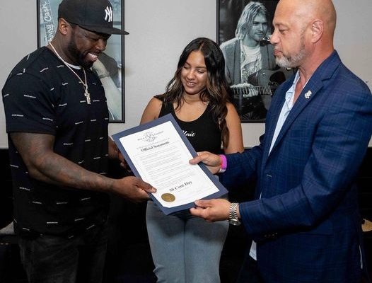 50 Cent Gets His own Day in Hartford to Honor His Name