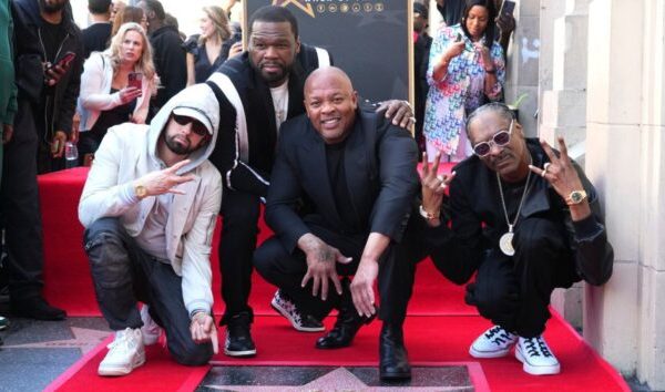 Dr. Dre Honored with Star on the Hollywood Walk of Fame
